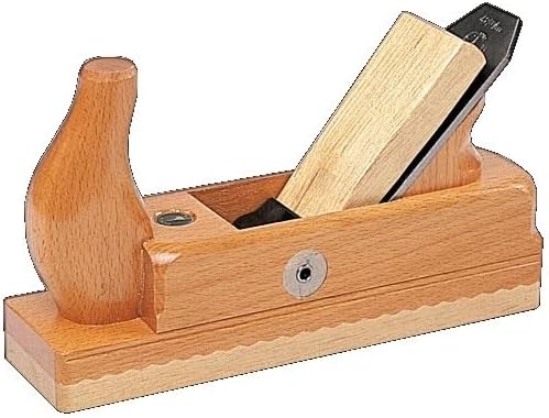 Ulmia HW 2-48 Holzhobel/Doppelhobel HW2-48 ~ Hobel mit Weissbuchensohle und Doppeleisen, zum Ebnen u