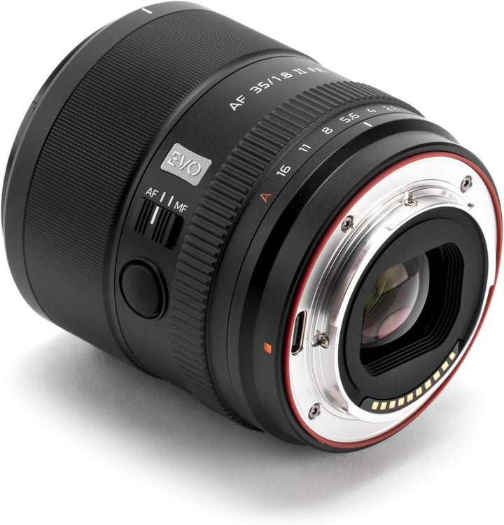 VILTROX AF 35mm F1.8 EVO FE,APO 35mm f/1.8 II Objektiv für Sony E Mount,Vollformatobjektiv mit Gross