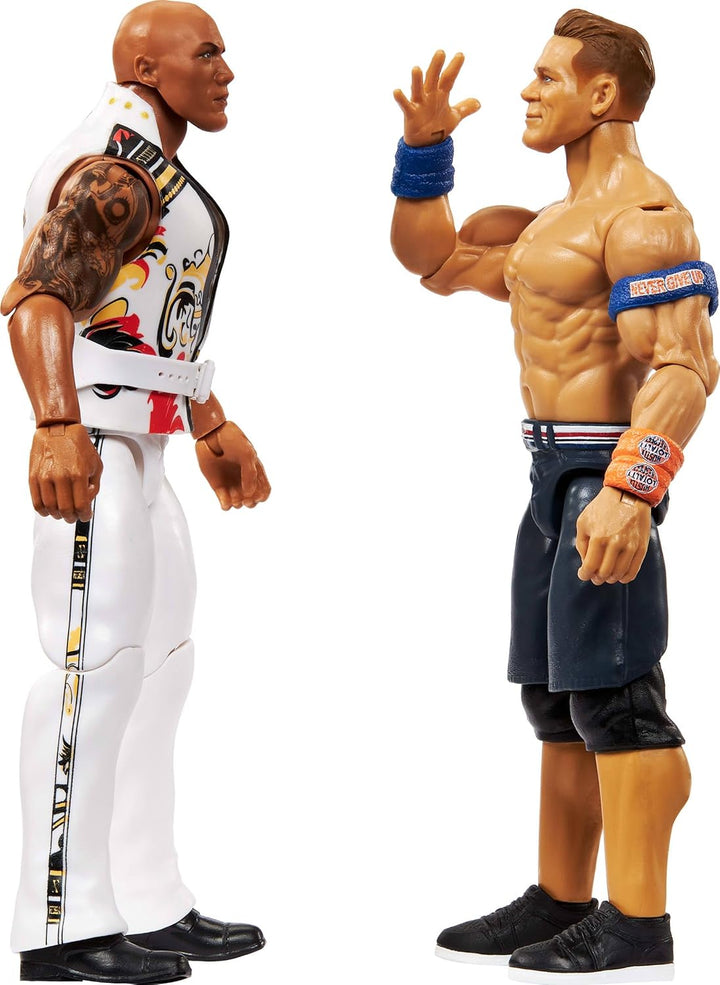 Mattel WWE Championship Showdown Action Figures 2er-Pack mit Zubehör, Serie 