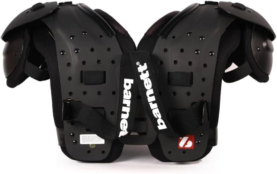 Shoulderpad Mark III American Football Schulterschutz Profi, Farbe schwarz, S