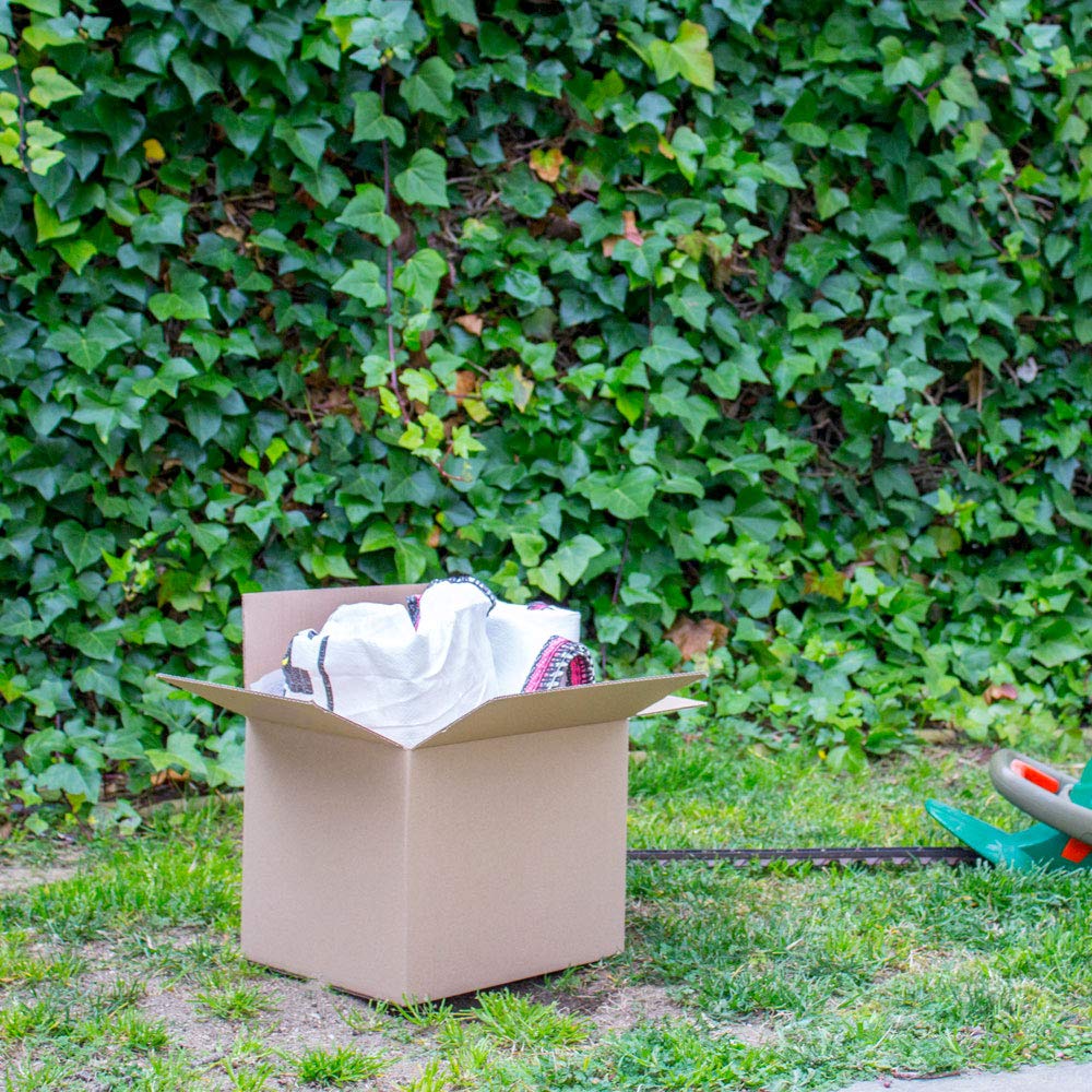 Only Boxes, Packung mit 25 Versandkartons zur Aufbewahrung von Versandkartons, einfacher Kanal, vers
