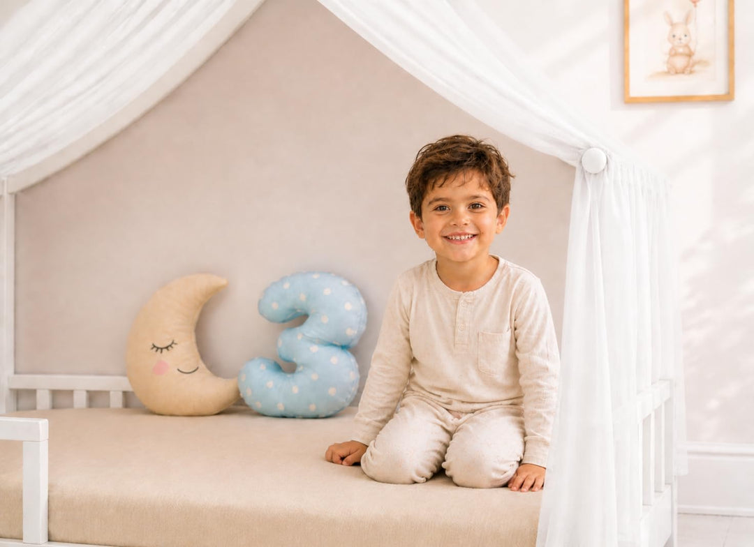 YellowNest Hausbett Himmel aus 100% Polyester – Einzelstück - Atmungsaktiv und trapazierfähig – Bett