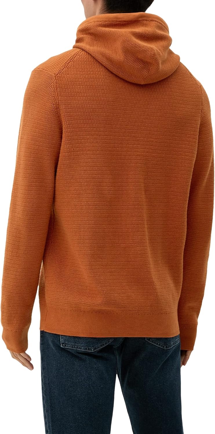 s.Oliver Herren Strickpullover, S Orange 2805