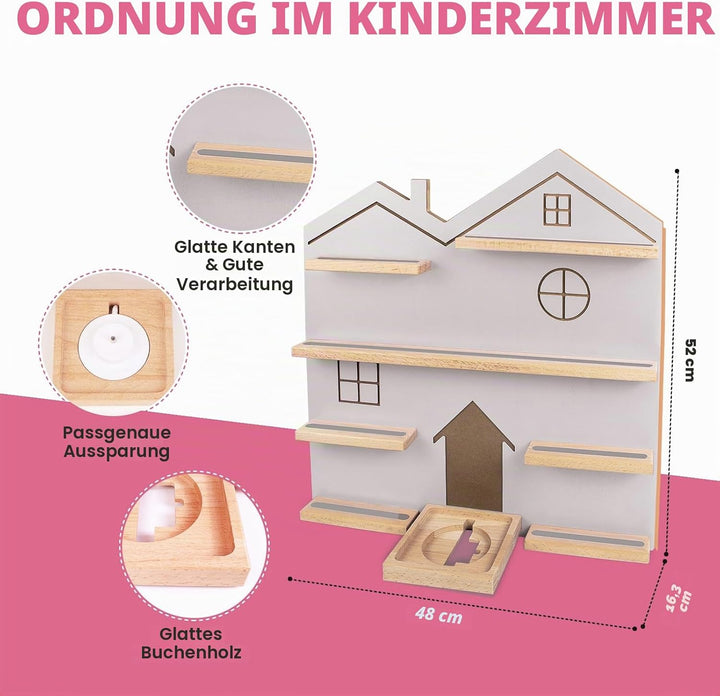 Grosses Tonie-Regal für Toniebox – Toniebox-Aufbewahrung für All Ihre Tonie-Accessoires, Toniebox-Fi