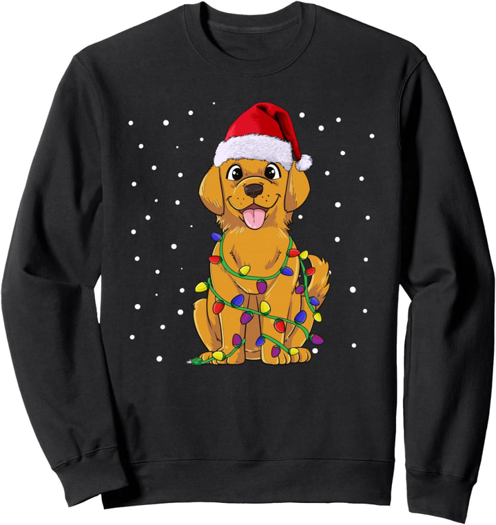 Golden Retriever Weihnachten Hunde Hundehalter Sweatshirt