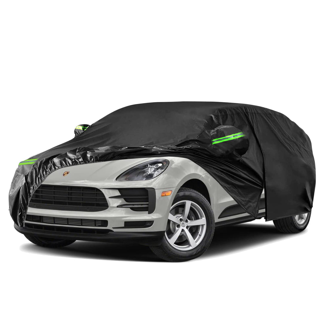 wasserdichte Autoabdeckung Kompatibel mit Porsche Macan (Base), Macan S, Macan Turbo, Macan GTS 2014