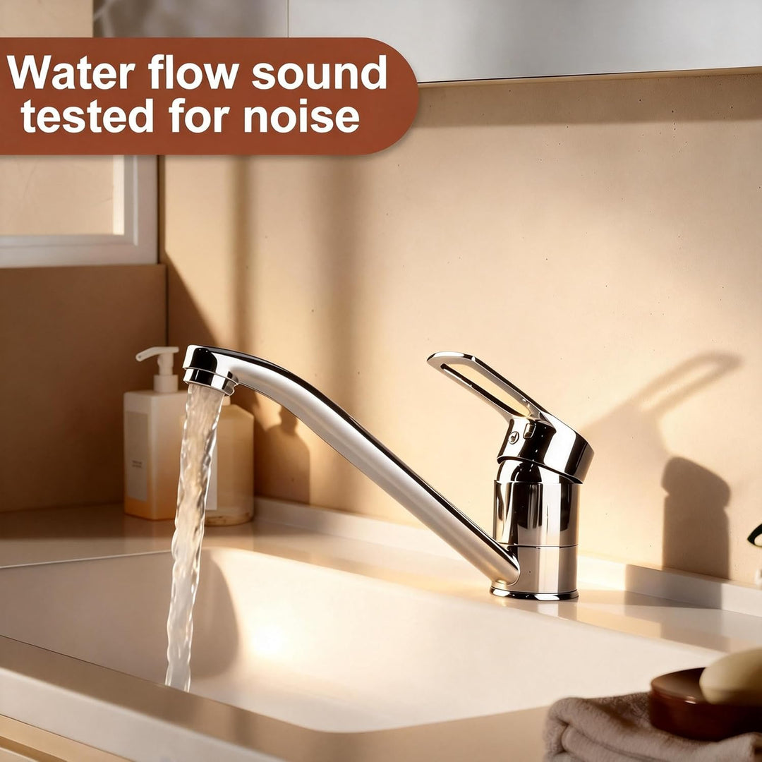Wasserhahn Küche Küchenarmatur mit Einhebelmischer Armatur Küche Keramikkartusche Mischbatterie Küch