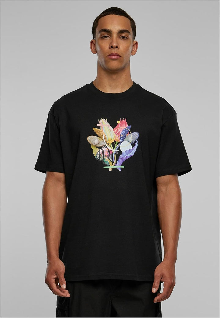 Mister Tee Herren Coral Oversize Tee, Männer T-Shirt, erhältlich in vielen verschiedenen Farben, Grö