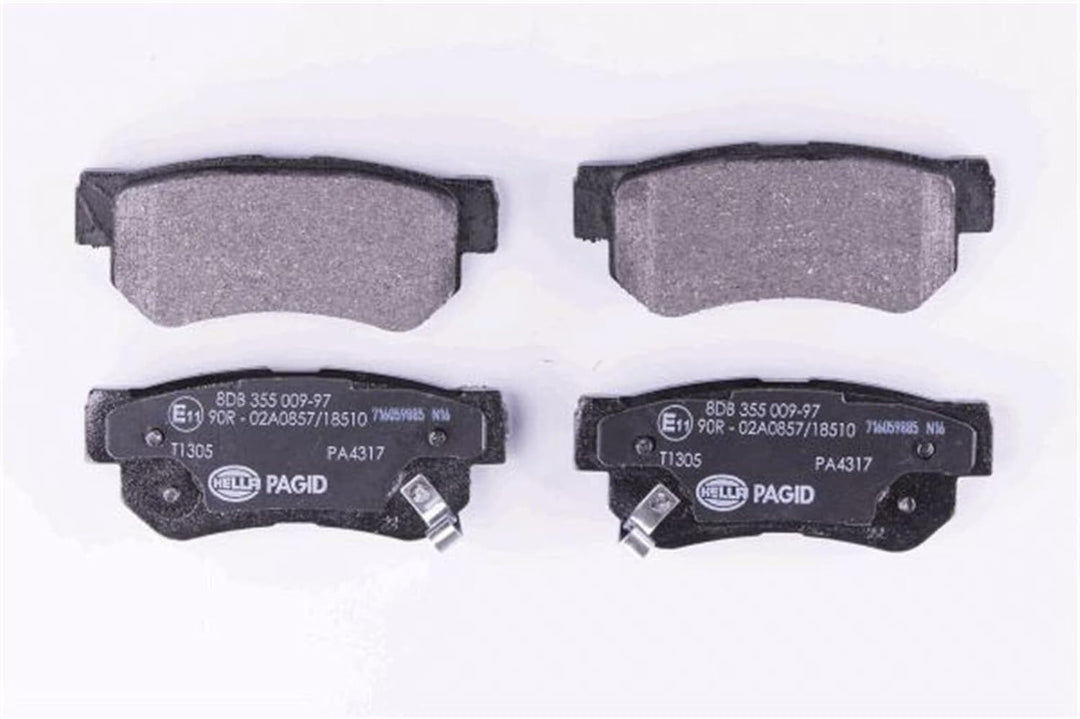 HELLA PAGID 8DB 355 009-971 Bremsbelagsatz - T1305 - Dicke/Stärke: 15mm - Bremssystem: Mando - mit a