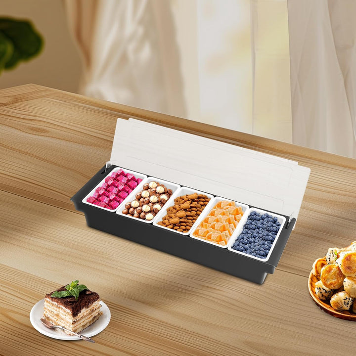 Gewürzbehälter Zutatenbehälter Cocktail Zutatenbox Bar Gewürze Obst Behälter Zutatenbehälter Obst Ge