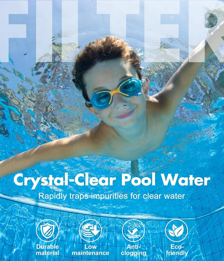 Filter Typ II für 58094, Filter grösse 2 geeignet für Steel pro Frame Pool, Familien-Pool,aufblasbar