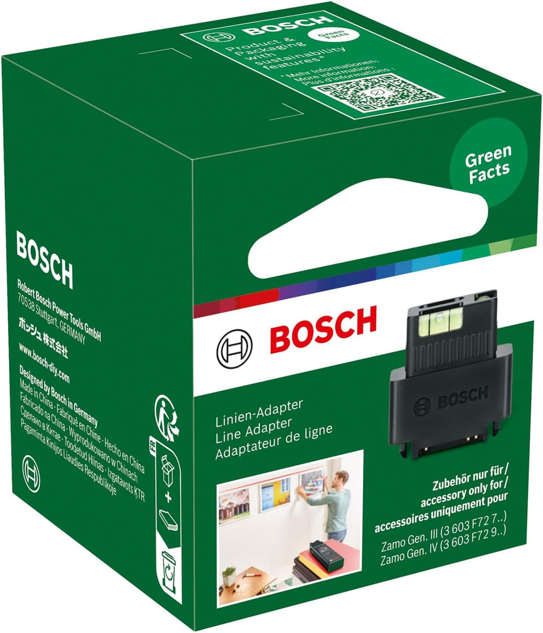 Bosch Home and Garden Bosch Lasermessgerät Zamo Laser-Line Adapter (Zubehör für Zamo 4. Generation,