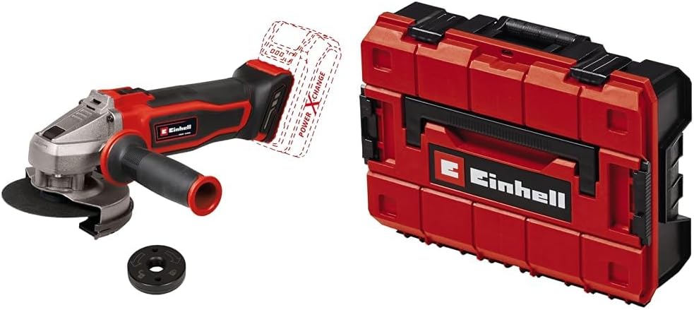 Einhell Akku-Winkelschleifer TE-AG 18/115 Q Li-Solo Power X-Change (18V, Ø115 mm, 28 mm Schnitttiefe