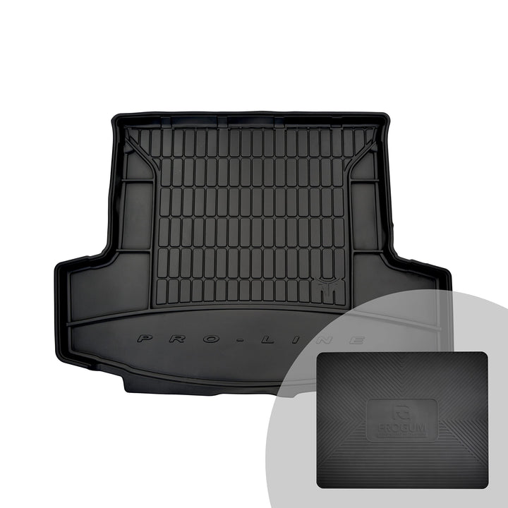 FROGUM ProLine 3D Gummimatte Exklusive Auto Kofferraummatte Kofferraumwanne für Chevrolet Captiva I