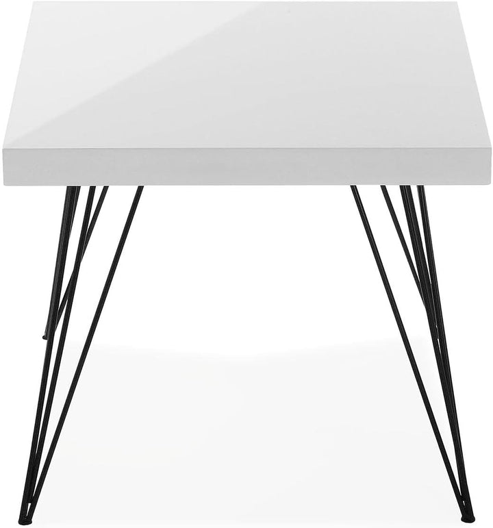 Versa Denver Beistelltisch für das Wohnzimmer, Schlafzimmer oder die Küche. Moderner, niedriger Tisc
