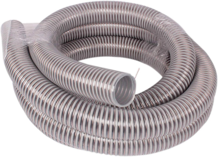 silos24 104160 Pelletschlauch 5 Meter NW 50 mm mit CU-Litze Saugschlauch Rückluftschlauch Förderschl