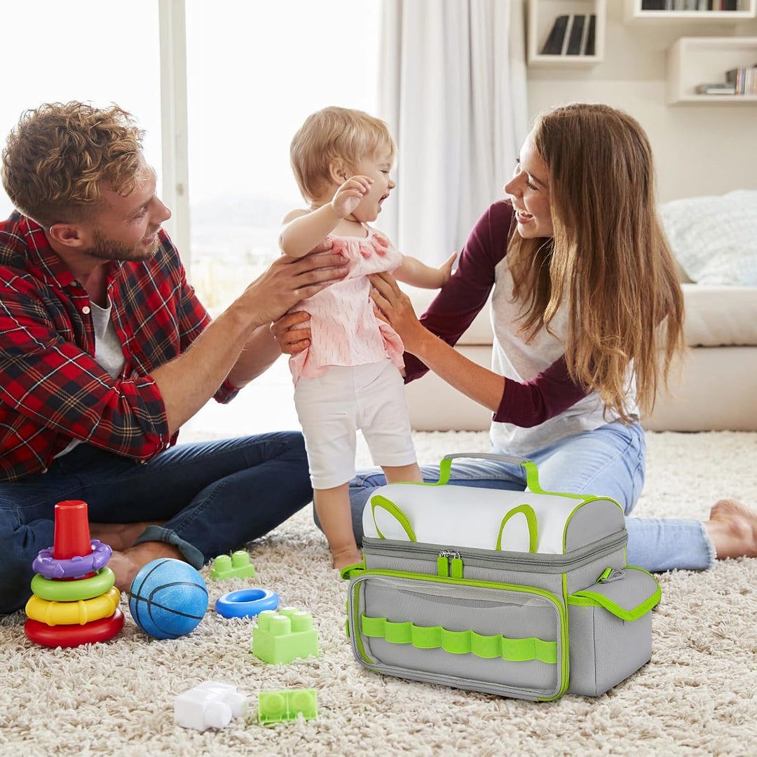 Jaffzora Tragetasche kompatibel mit Toniebox-Starter-Set, niedliche Aufbewahrungstasche für Tonies-F