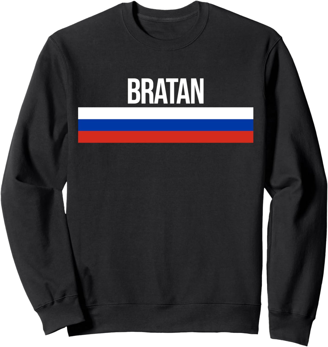 Bratan Russland Russia Bruder Geschenkidee Sweatshirt