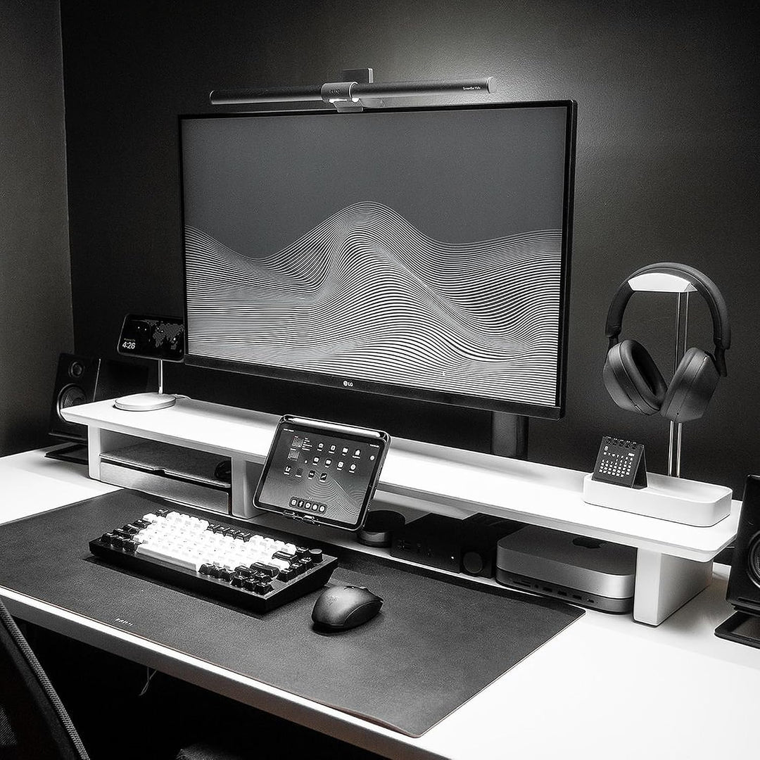 Raico Schreibtischregal Cockpit-System Monitorständer Schreibtisch-Organizer Dual Screen Setup Riser