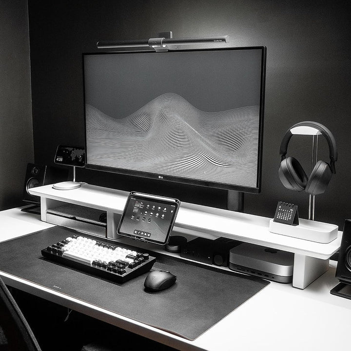 Raico Schreibtischregal Cockpit-System Monitorständer Schreibtisch-Organizer Dual Screen Setup Riser