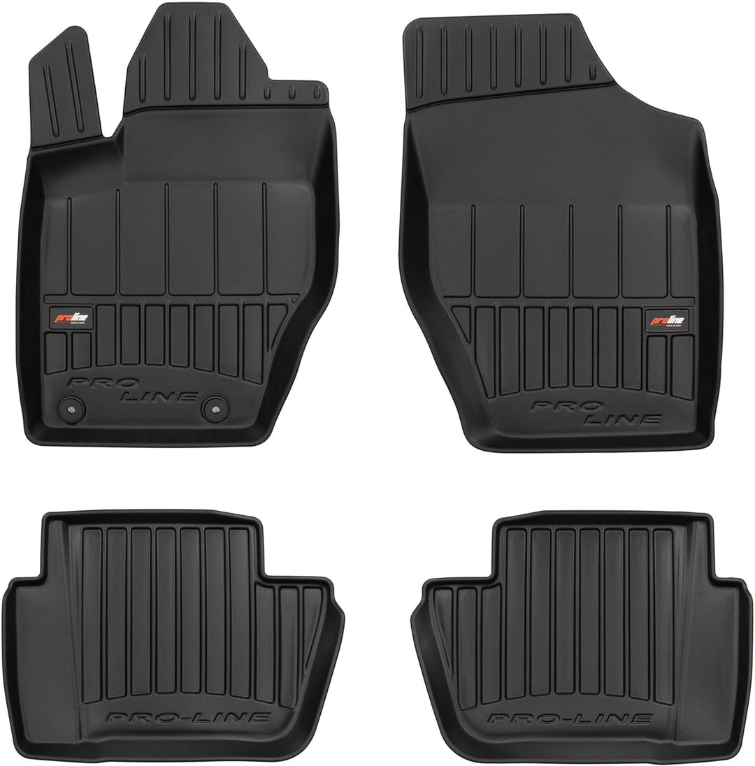 SMK Gummimatten Auto fussmatten Satz für Peugeot 307 2001-2008 Erleben Sie einen neuen Standard des