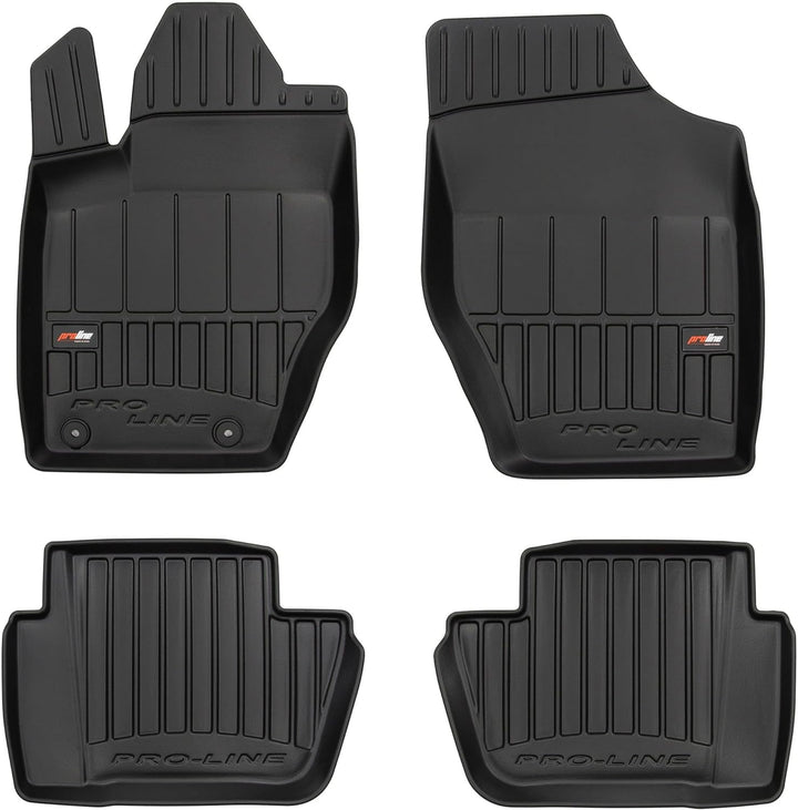 SMK Gummimatten Auto fussmatten Satz für Peugeot 307 2001-2008 Erleben Sie einen neuen Standard des