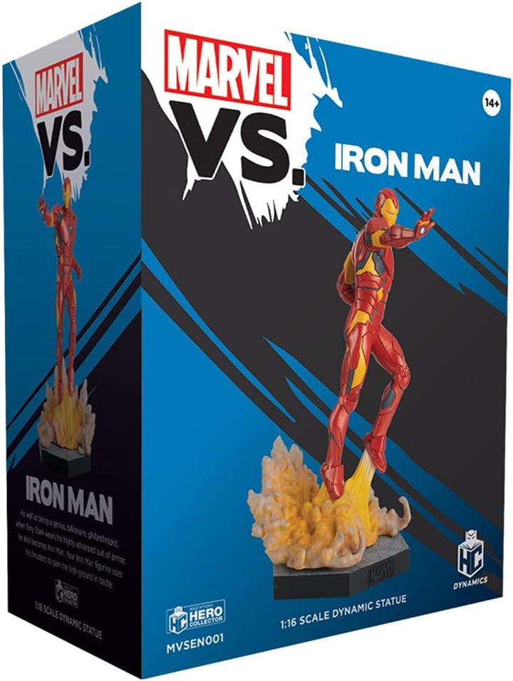 Eaglemoss MVSEN001 30600604120 Iron Man Battle Pose Figur Massstab 1:16, Bunt, único