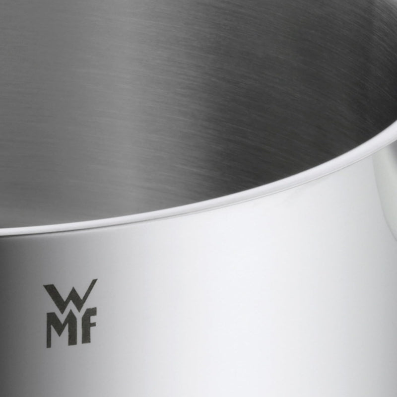 WMF Mattea Topfset Induktion 5-teilig, Kochtopf Set mit Glasdeckel, Cromargan Edelstahl poliert, Ind