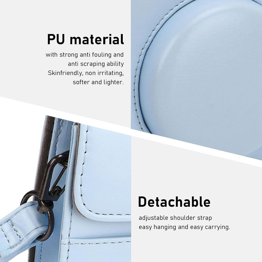 Gugxiom 12 Kamera-Zubehör-Set, Kompatibel mit Instax 12 Sofortbildkamera, Inklusive Hülle, Album, Au