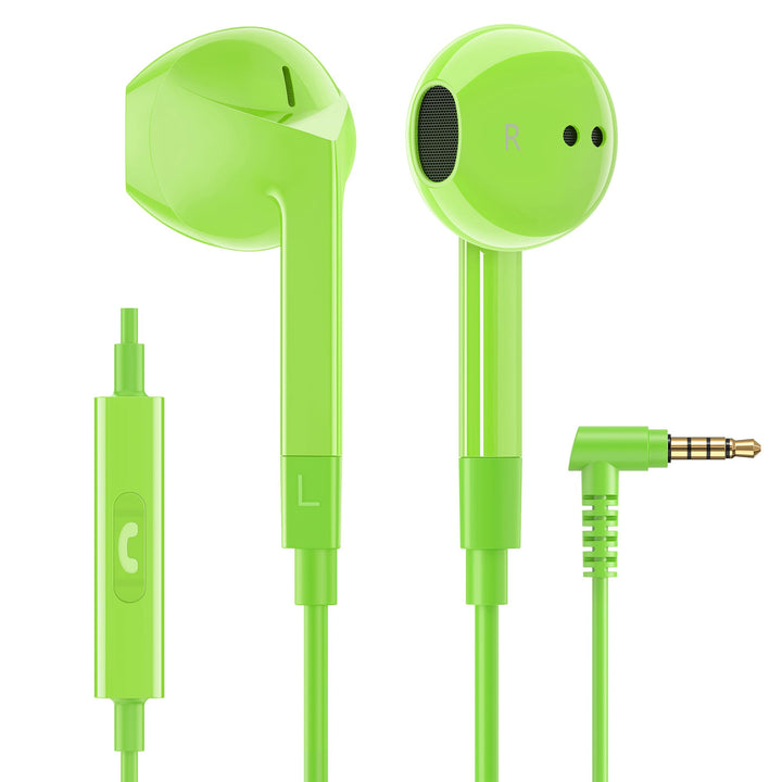 LUDOS FEROX Kopfhörer In Ear Kopfhörer mit Kabel und Mikrofon, 5 Jahre Garantie, In Ear Ohrhörer, 3,