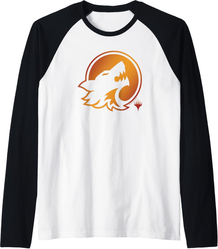 Magic The Gathering Midnight Hunt Howling At The Moon Logo Raglan
