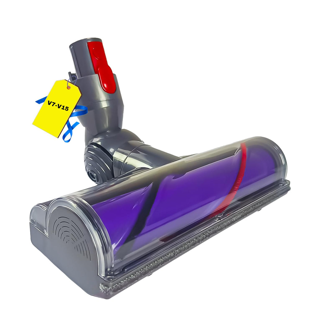 Bürste kompatibel für Dyson V7 V8 V10 V11 V15 Staubsauger, Bodenbürste Ersatzteile Bürstenkopf mit D