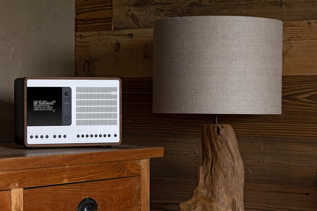 Revo SuperConnect Internet-/DAB+ Radio (Internet/DAB+/DAB/UKW,Spotify,WLAN,Aux In,Cinch-Out,Kopfhöre
