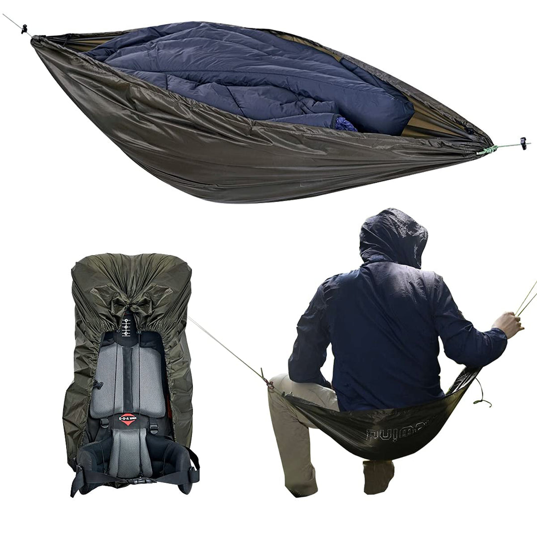 onewind Multifunktionale Hängematte Gear Sling oder Rucksack Regenschutz Ultraleichte wasserdichte A