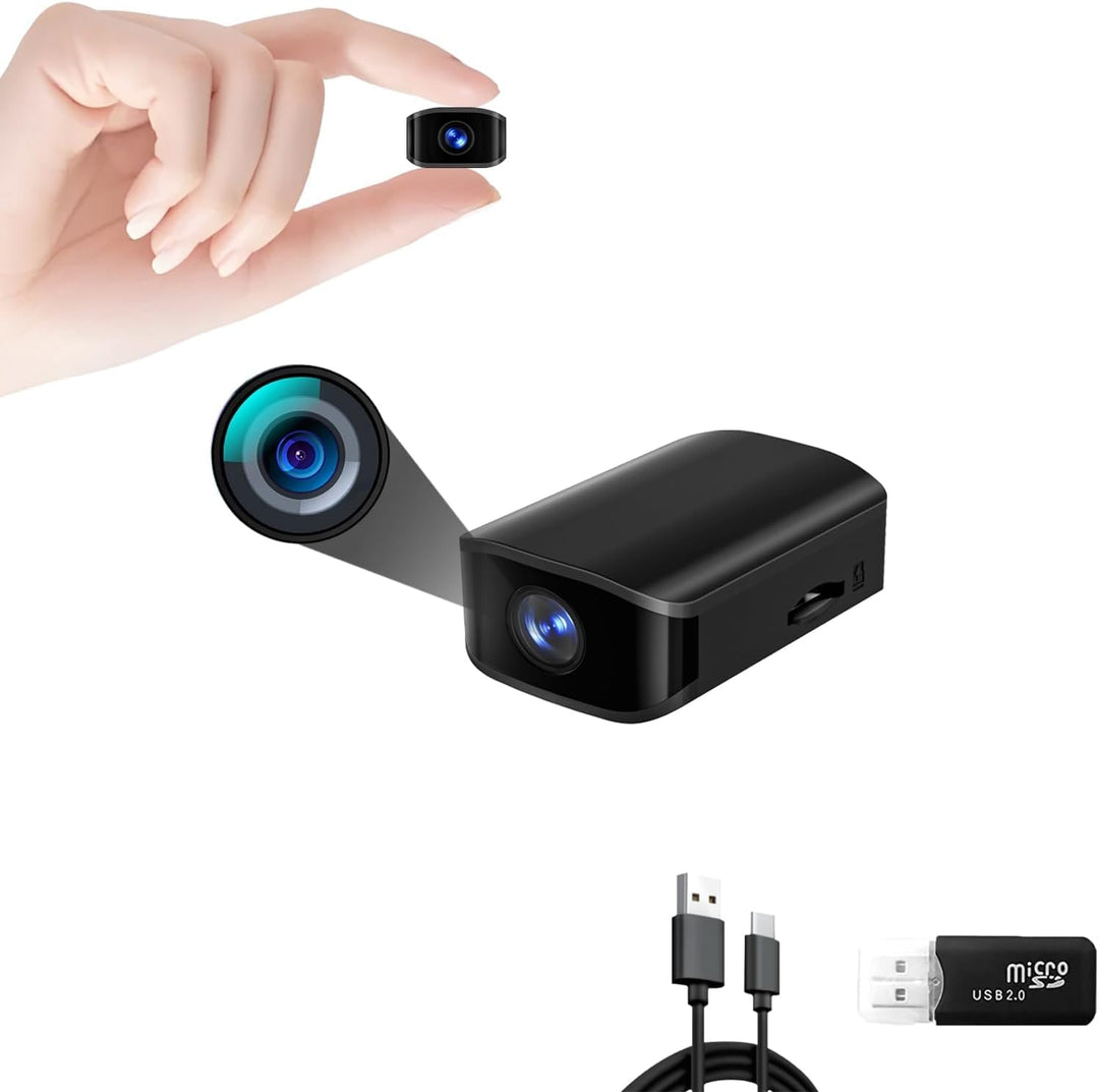 Mini Kamera - 1080P HD - Mini-Kamera - Überwachungskamera - Kamera Überwachung Aussen Innen - Bewegu