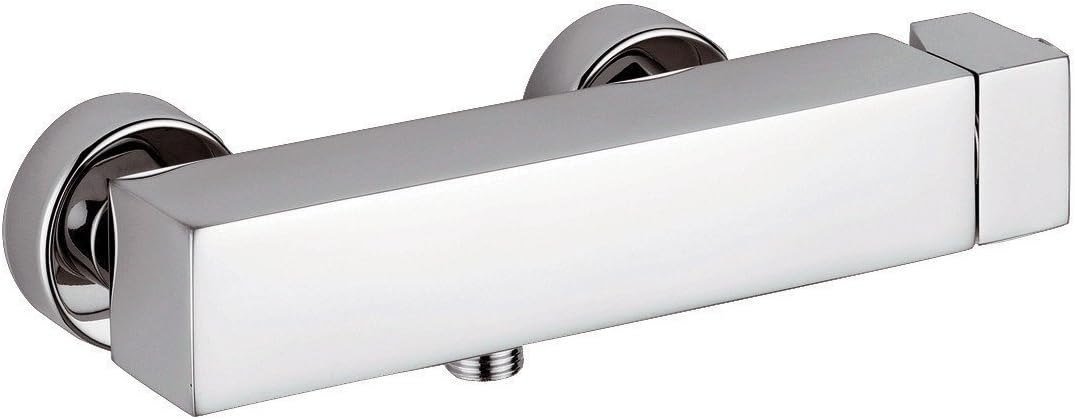 'aquaSu® Einhandmischer Sondrio für Brause | Chrom | Wasserhahn | Einhebelmischer, Brause
