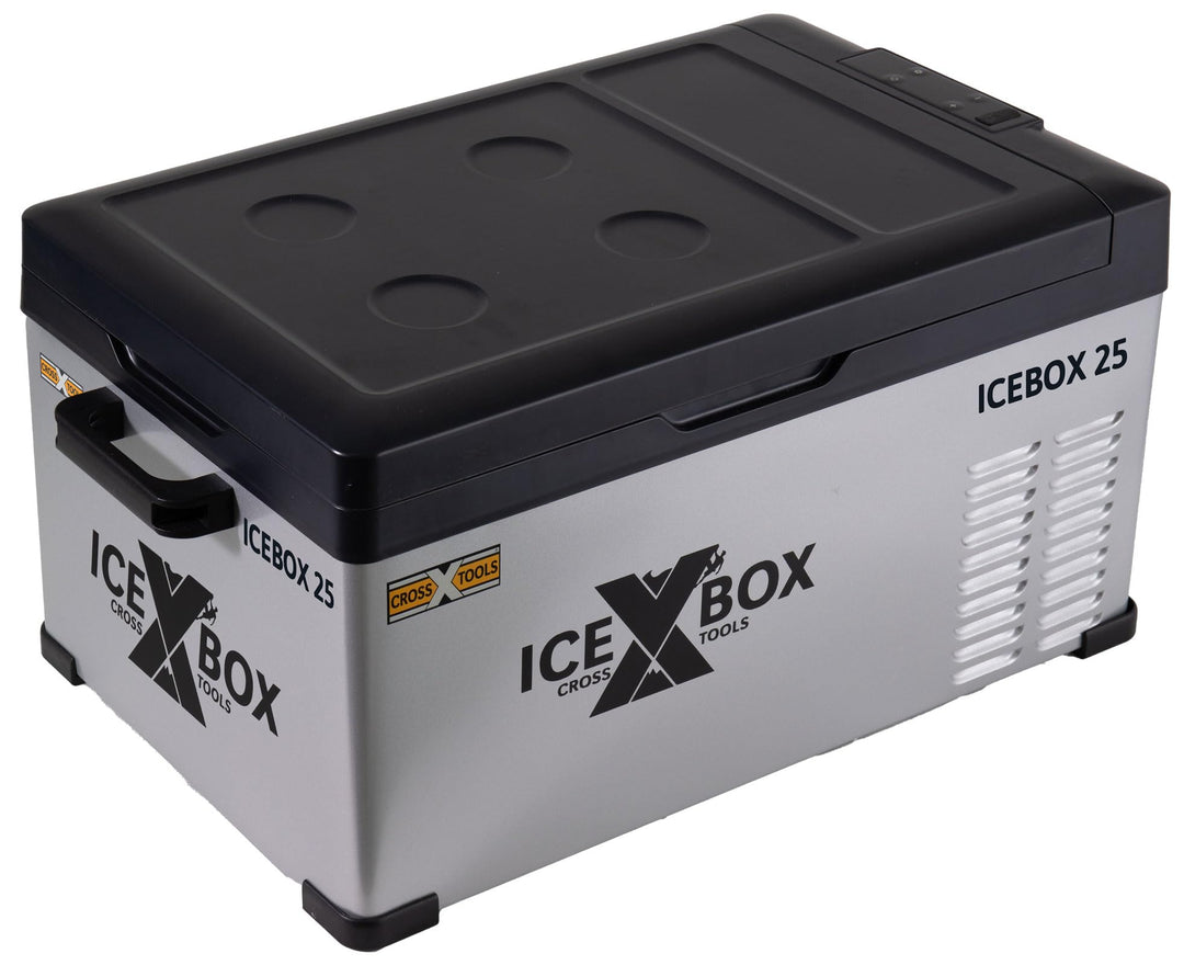 elektrische Kühlbox 22L - Kompressor Gefrierbox für Camping & Auto, bis -20°C, Portable Kühl- und Ge