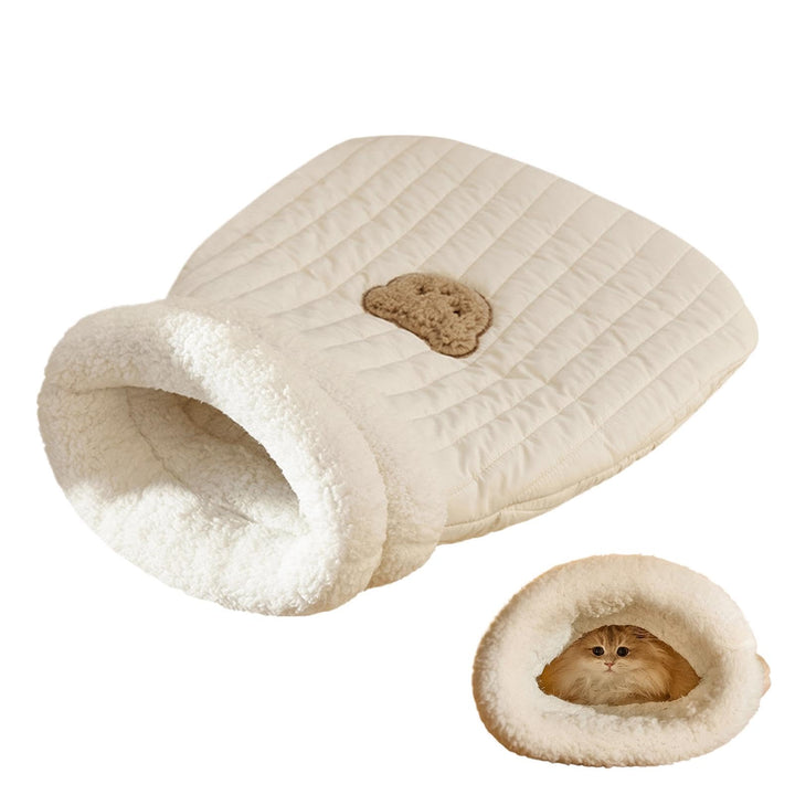 Cat Winter Sleeping Bag Warm Pet Bed, Schlafsack Für Katzen, Katzenschlafsack, Weiche Und Bequeme Ka