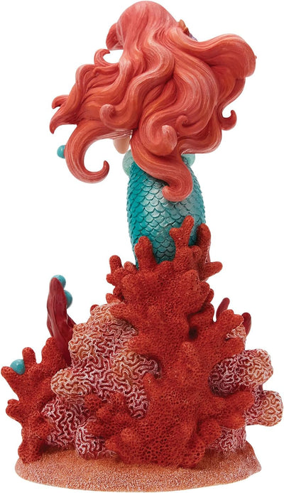 Enesco Disney Showcase Botanical The Little Mermaid Arielle Holding Sebastian Figur, 20,3 cm, mehrfa