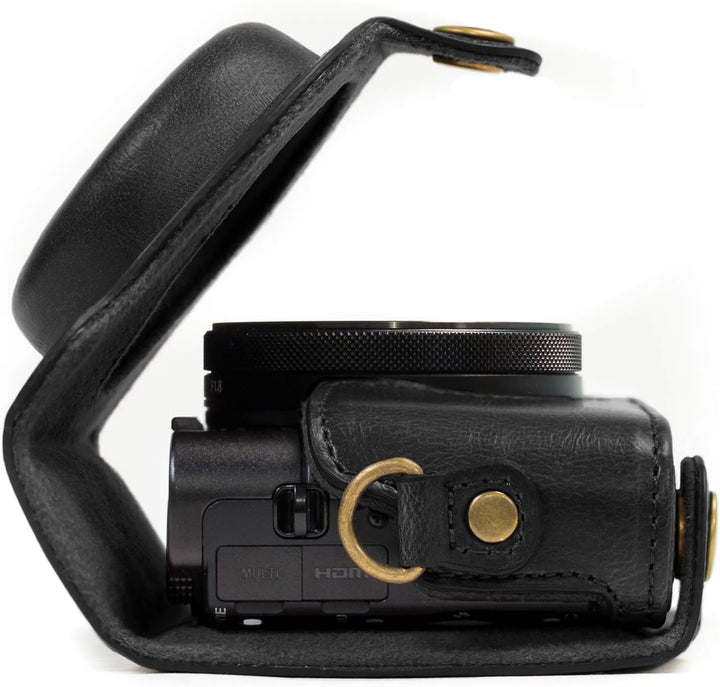 MegaGear MG588 Sony Cyber-shot DSC-RX100 VI, DSC-RX100 V, DSC-RX100 IV Ever Ready Leder Kameratasche