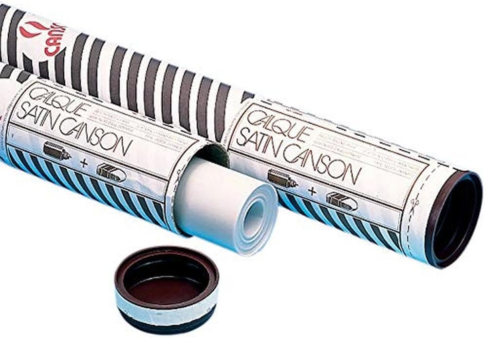 Canson Zeichenpapier Rollen/12127 0,75x20m Transparent 90/95g/qm 0,75 x 20 m 90-95 g/m², 0,75 x 20 m