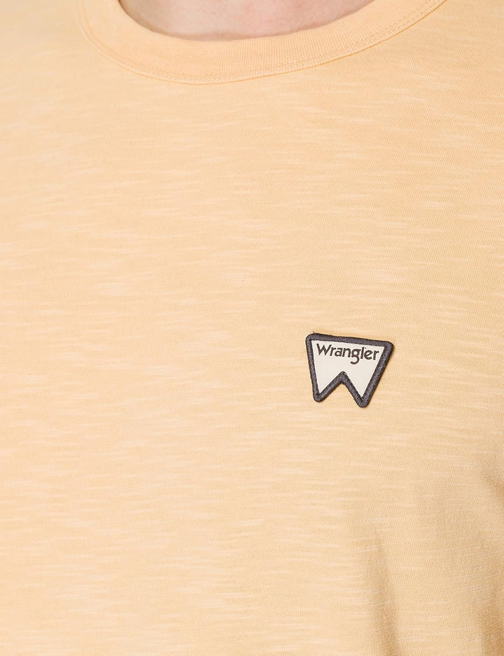 Wrangler Herren Veg Tee T-Shirt S Lovely Mango, S Lovely Mango