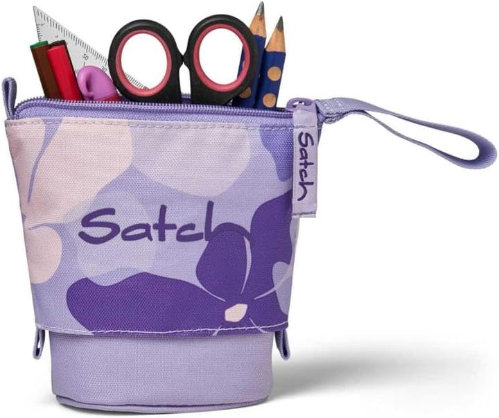 Satch Pack Pencil Slider Light Edition Schulrucksack Set 3tlg. inkl. Sportbeutel (Lilac Blossom), Li