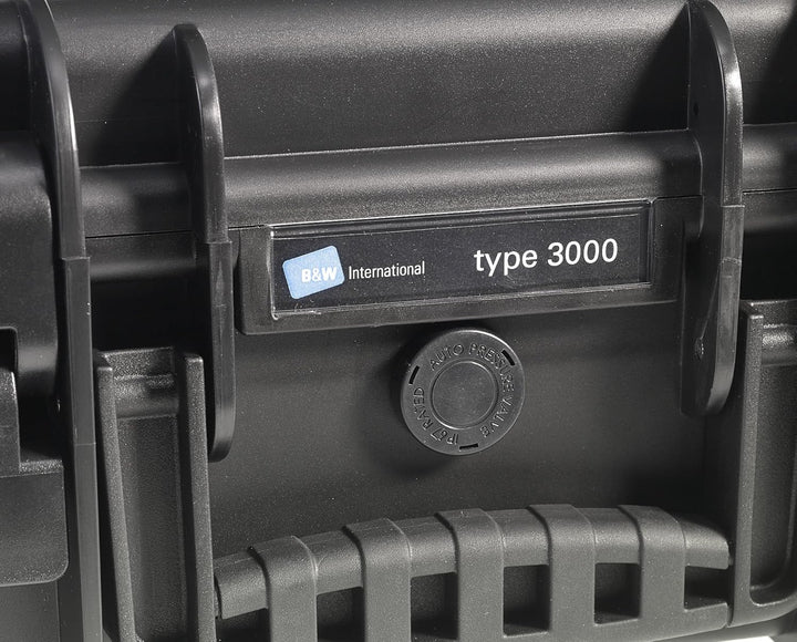 B&amp;W Transportkoffer Outdoor - Typ 6600 Schwarz - Koffer mit Rollen, ideal auf Tour, wasserdicht nach