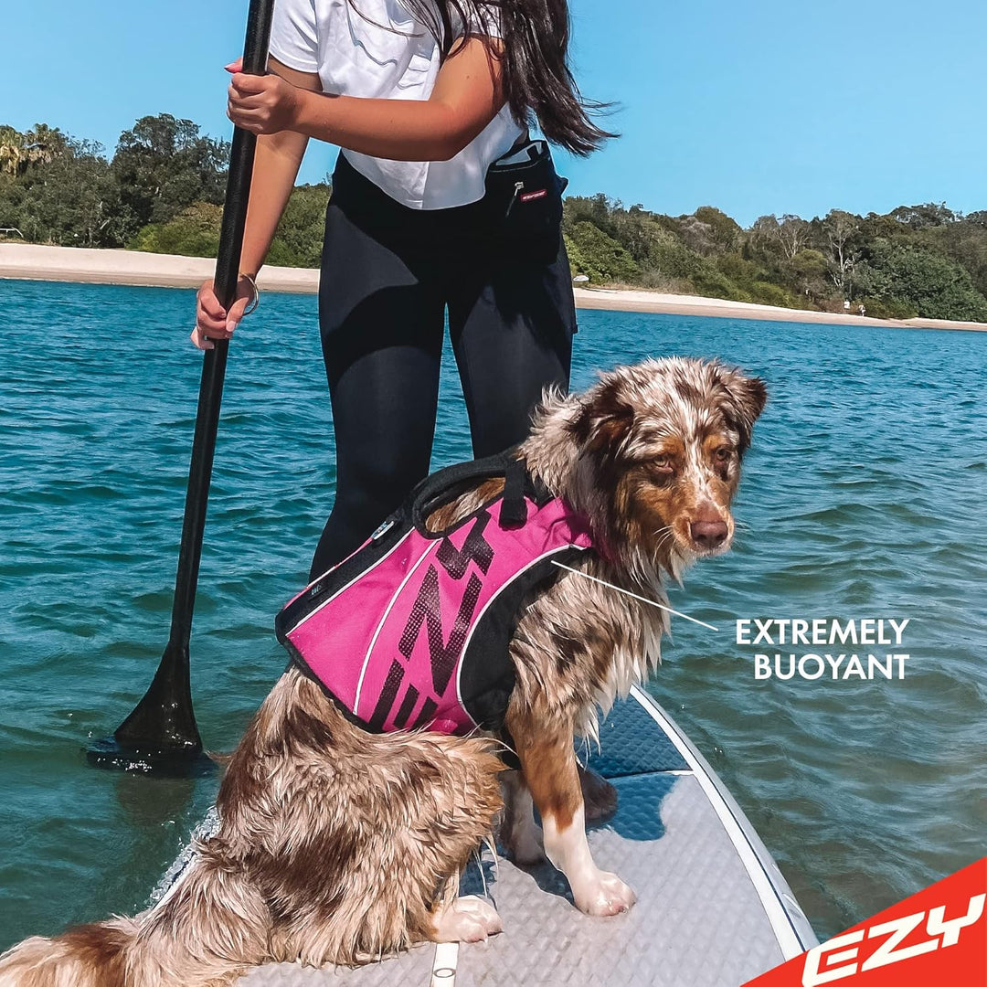 EZYDOG X2 Boost-Schwimmweste, Bootfahren, hundefreundlich, Paddelboard, überlegener Auftrieb, Rettun