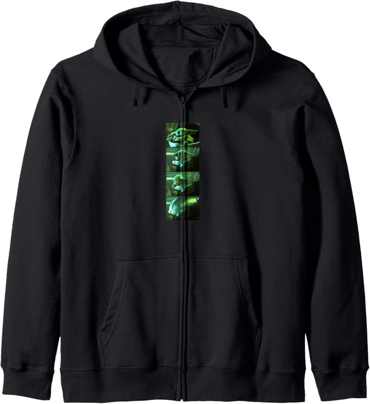 Star Wars: The Mandalorian The Child Time To Hide Panels Kapuzenjacke