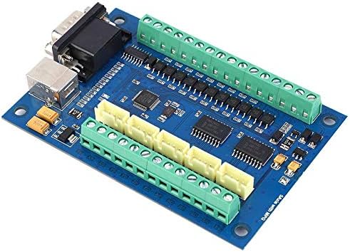 Dpofirs MACH3 100-kHz-Motion-Controller-Karte, USB-CNC-5-Achsen-Steuerkarte Gravur-Breakout-Board fü