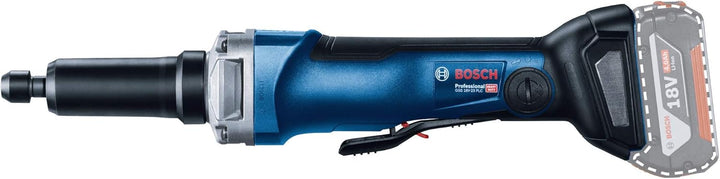 Bosch Professional 18V System Akku Geradschleifer GGS 18V-23 PLC (Leerlaufdrehzahl 23.000 min-1, ink