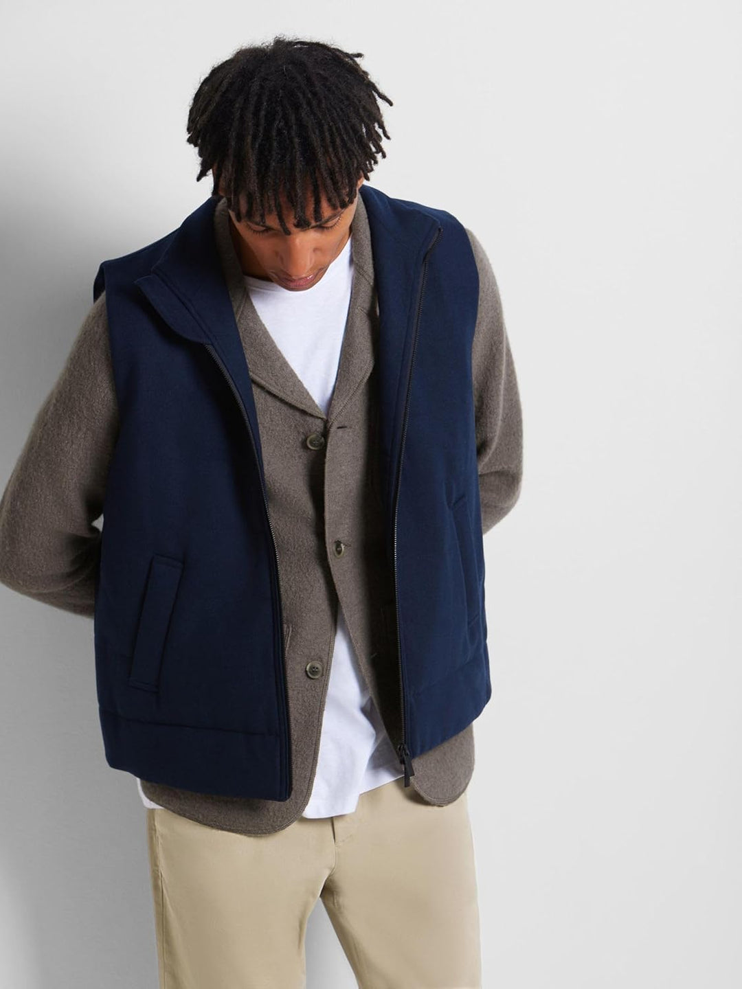 Selected Homme Male Blazer Woll XL Morel, XL Morel