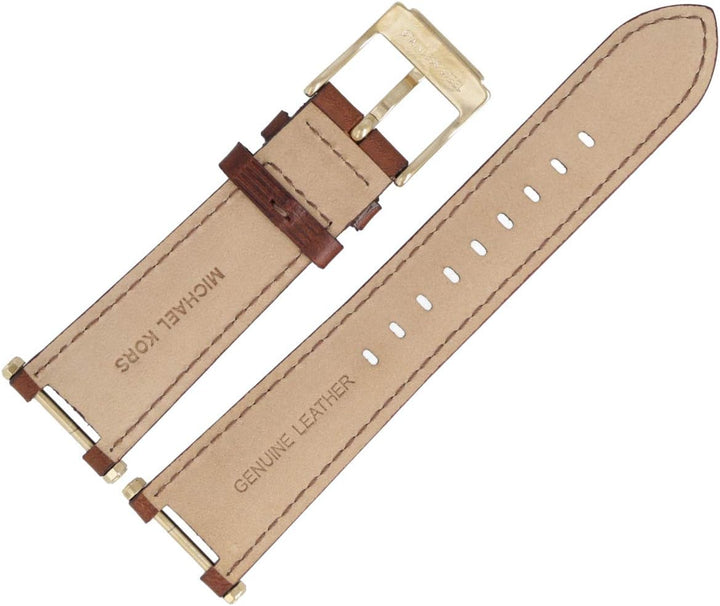 Michael Kors Uhrenarmband 20mm Leder Braun - MK-2249
